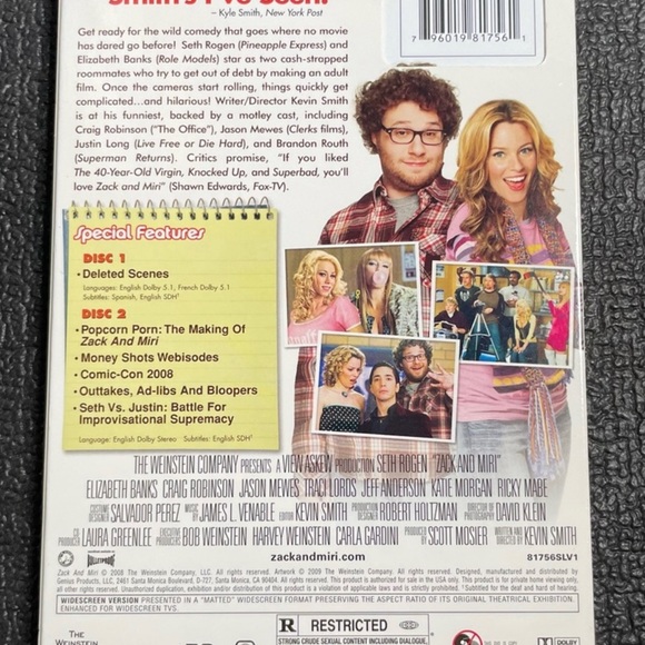 3 DVDs: Sweet Home Alabama, Zack and Miri - Picture 5 of 7